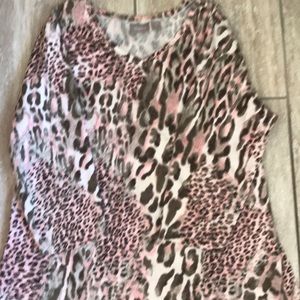 Women’s animal print t top Chico’s